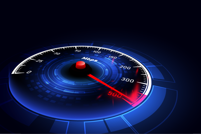 High-speed Nexsol internet connection